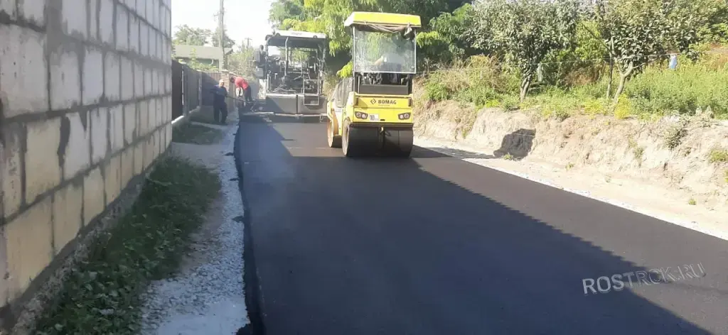 Асфальтирование под ключ. Укладка мелкозернистого асфальта