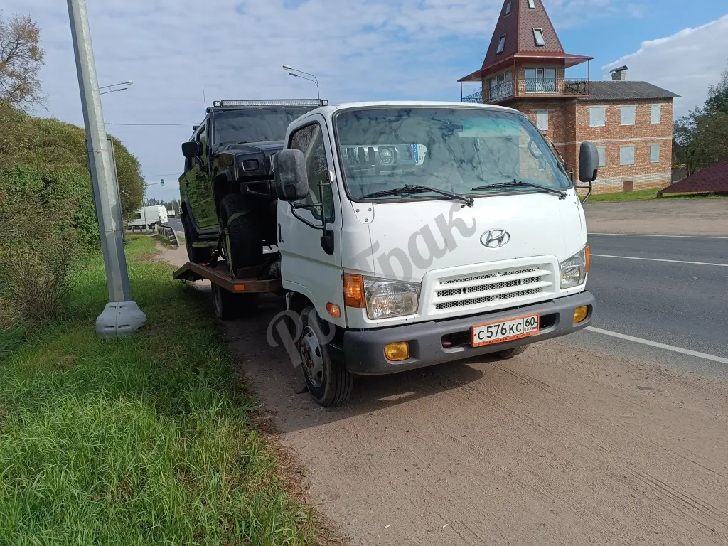 Эвакуатор-Манипулятор с траверсой | Порхов — Псков
