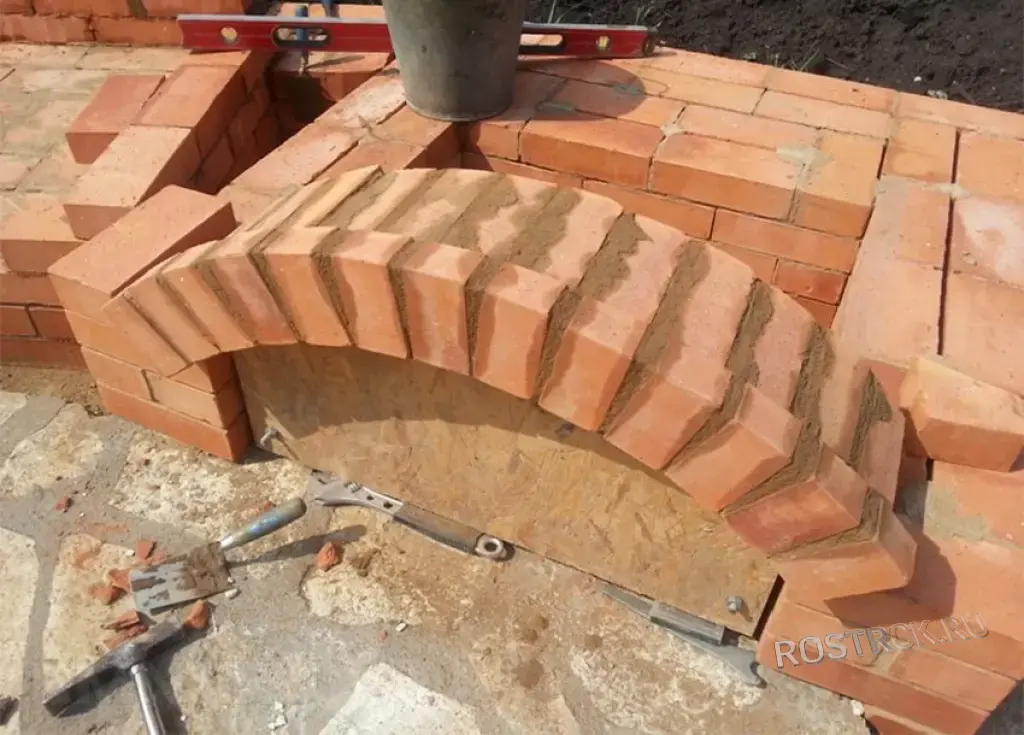Кладка кирпичных сводов и арок Художественная кладка