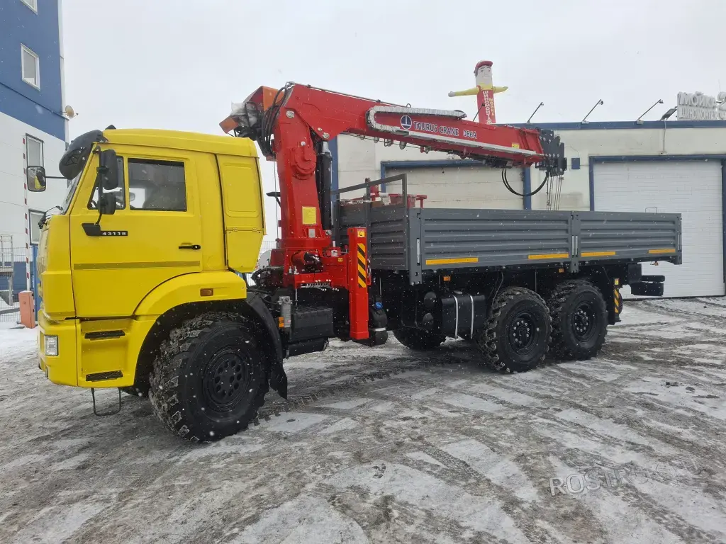 Аренда Ямобура-Вездехода КАМАЗ (КМУ 21м) / Услуги бурения