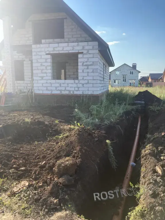 Подключение к водопроводу и канализации под ключ. Официально