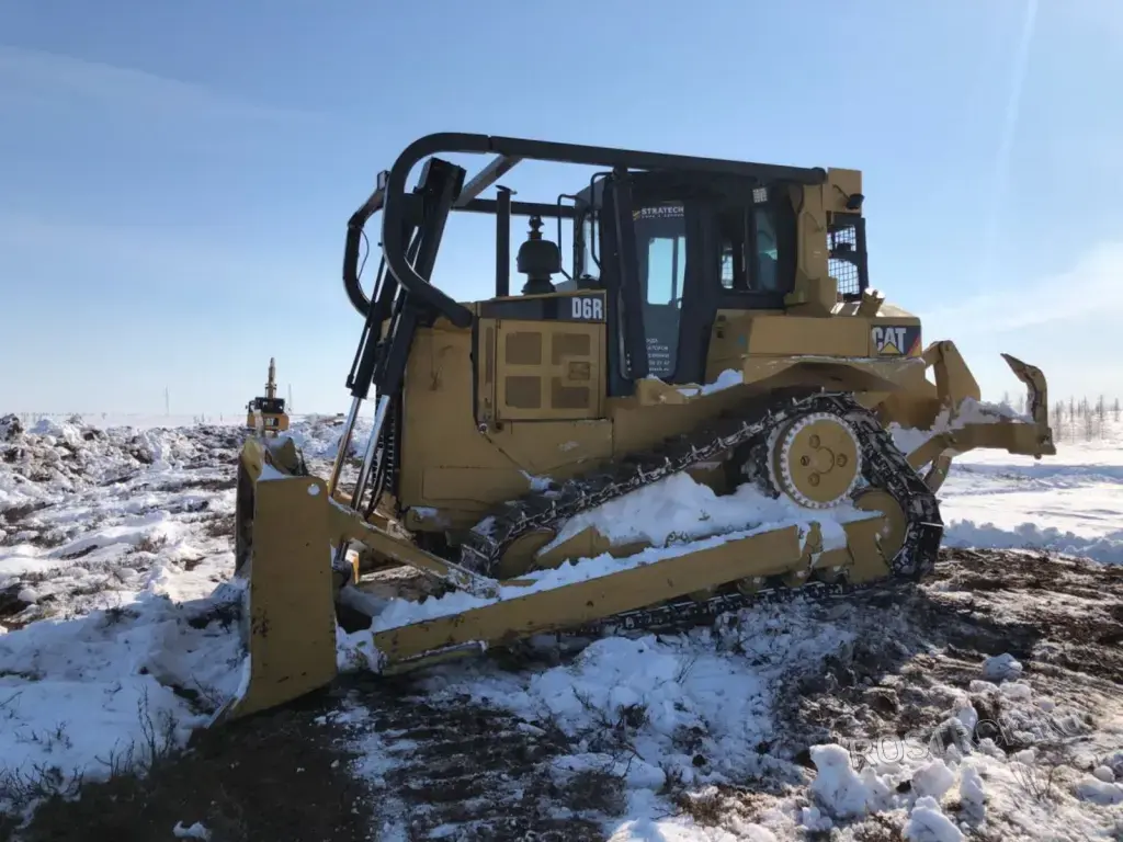 Аренда бульдозера CAT D6R (23 тонны) с рыхлителем