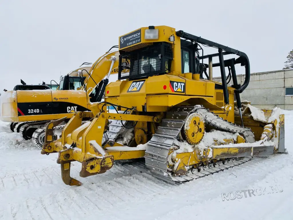 Аренда бульдозера CAT D6R (23 тонны) с рыхлителем