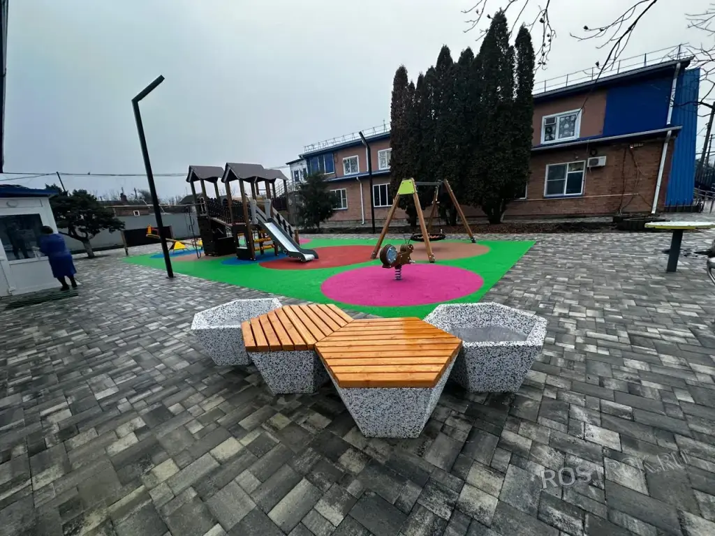 Благоустройство территорий в Геленджике под ключ / Асфальт и Плитка