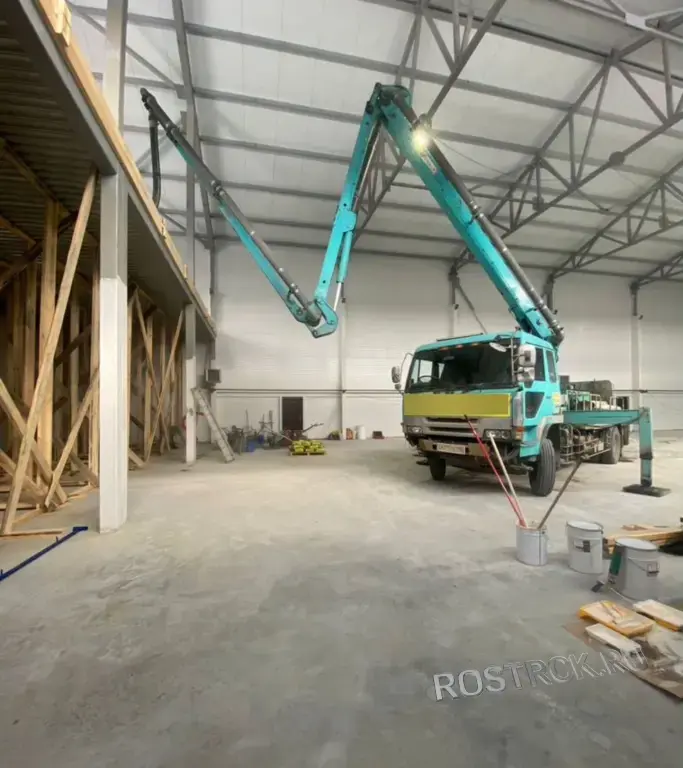 Аренда бетононасоса, Доставка бетона (АБН) от 16 до 52м