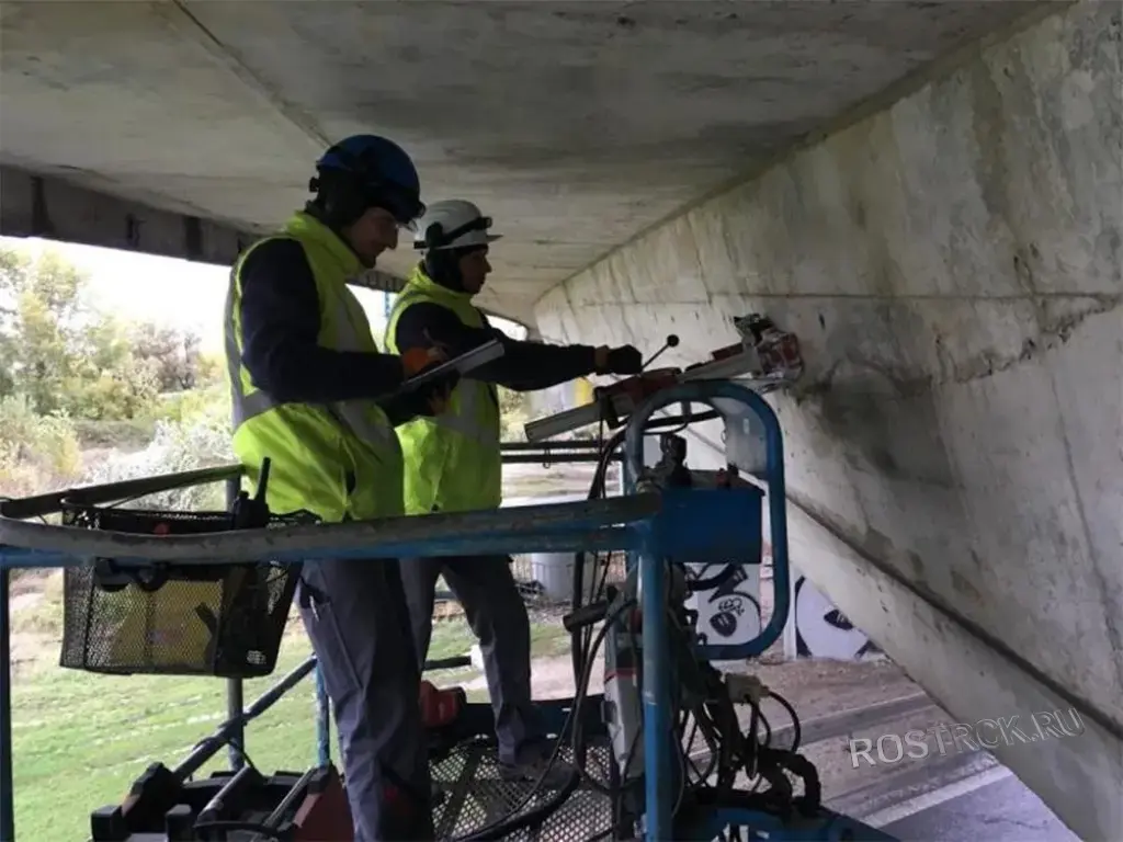 Ремонт и обслуживание мостов. Замена швов, опорных частей, окраска