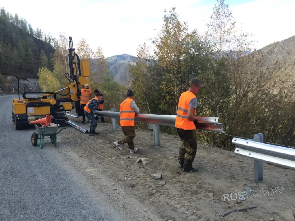 Установка барьерных ограждений всех типов