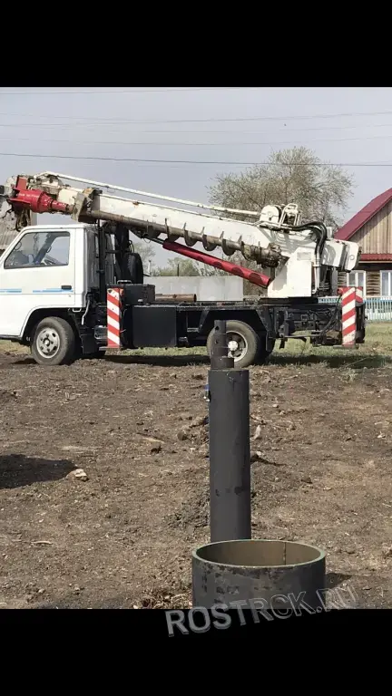 Аренда Ямобура | Бурение и монтаж свай | Вылет 12м