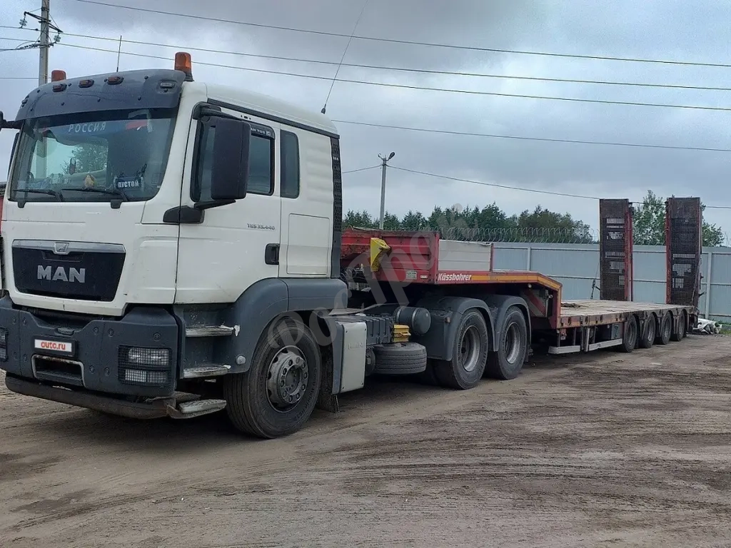 Аренда низкорамного трала в Сургуте. Перевозка негабарита