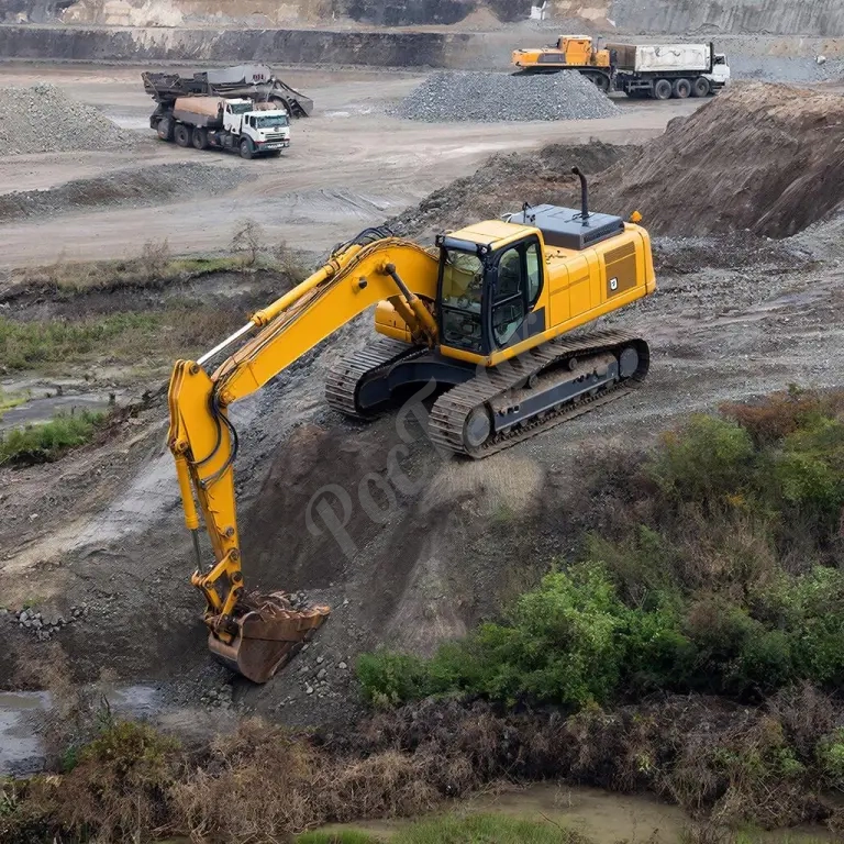 Аренда экскаваторов XCMG (гусеничные и колесные) — Глубина 7м