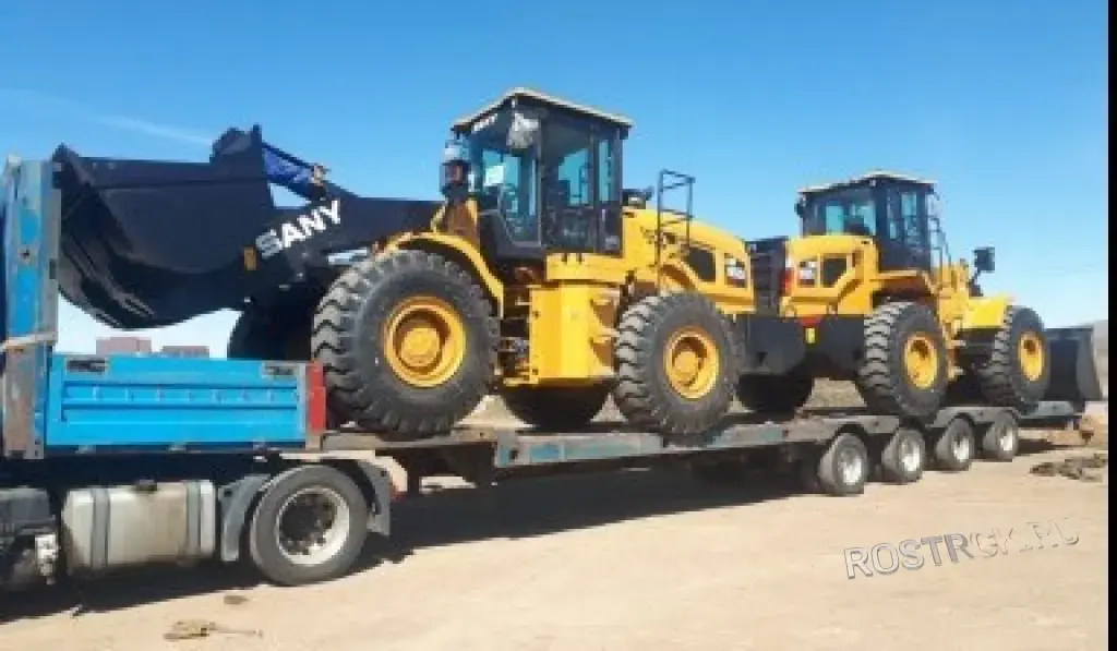 Аренда трала 20-150 тонн. Перевозка негабарита (НДС)